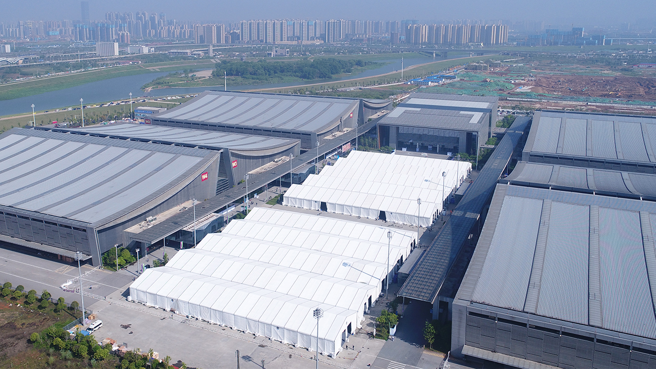 實(shí)力見證｜高山打造中國(guó)制藥機(jī)械博覽會(huì)6300㎡篷房展館封面